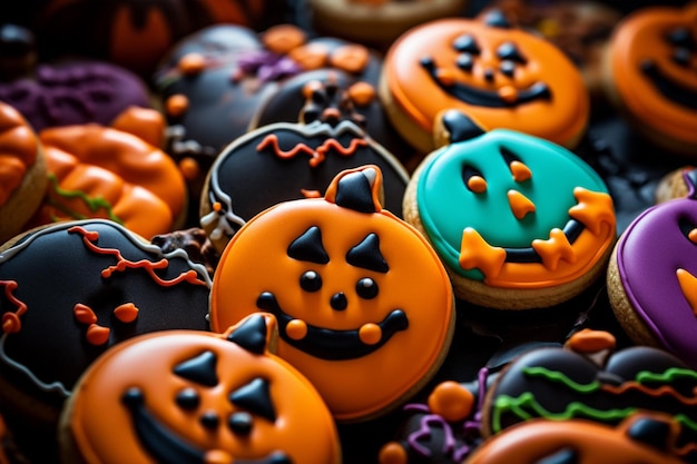 Las galletas de Halloween