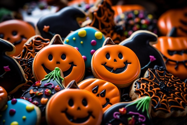 Las galletas de Halloween