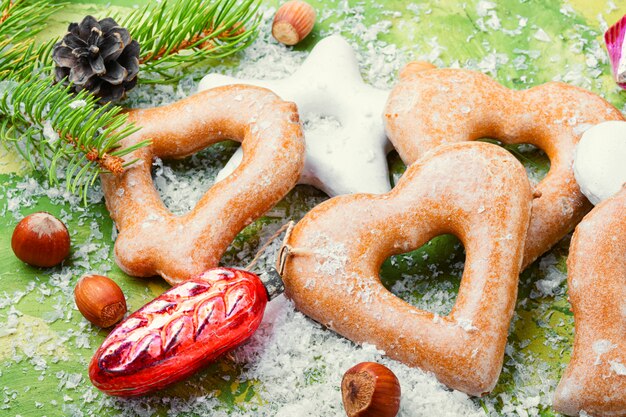 Galletas de jengibre festivas