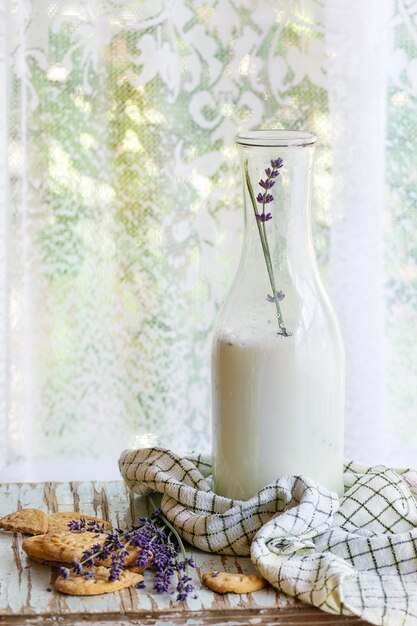 Galletas De Lavanda Con Leche