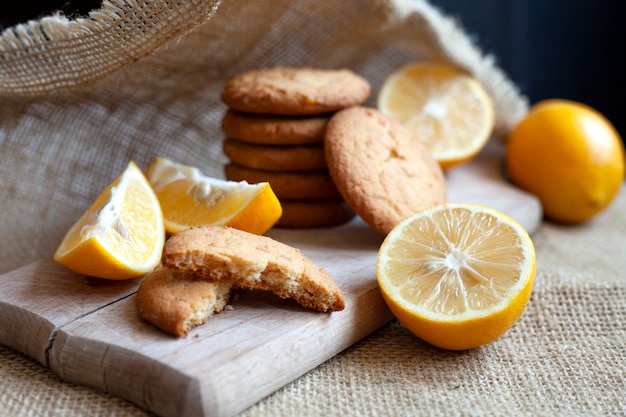 Galletas de limón hechas en casa