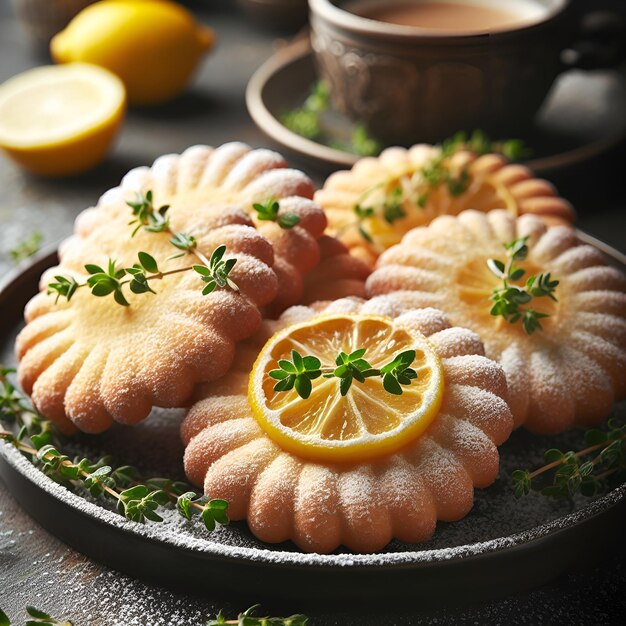 Galletas con limón