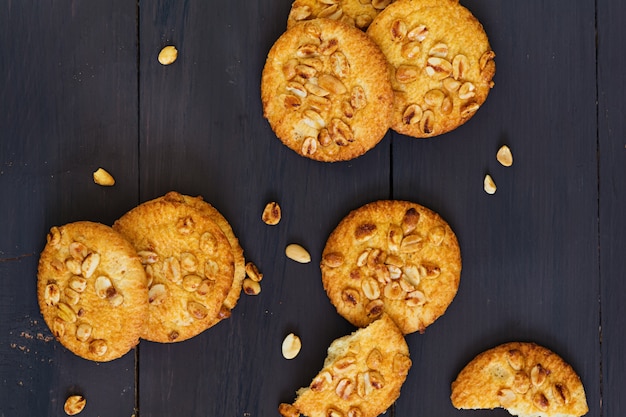 Galletas con maní