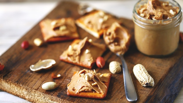 Galletas de mantequilla de maní.