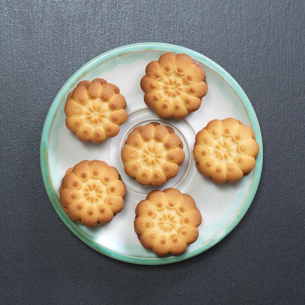 Galletas de mantequilla en placa