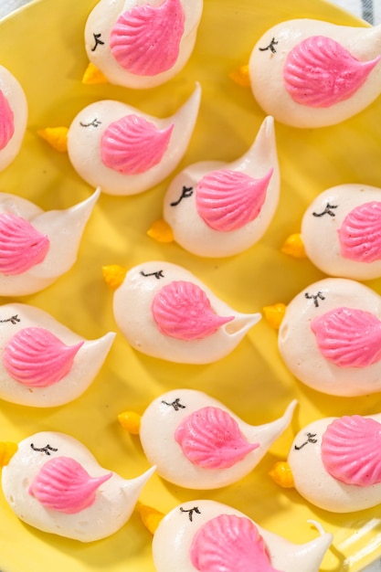 Galletas de merengue de Pascua