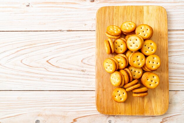 galletas con mermelada de piña