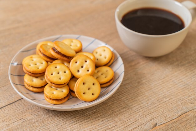 galletas con mermelada de piña