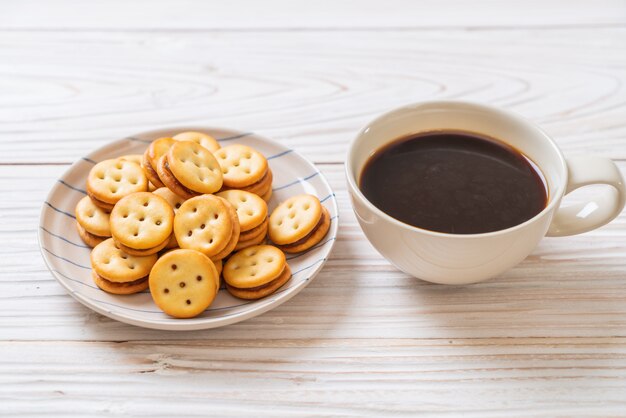 galletas con mermelada de piña