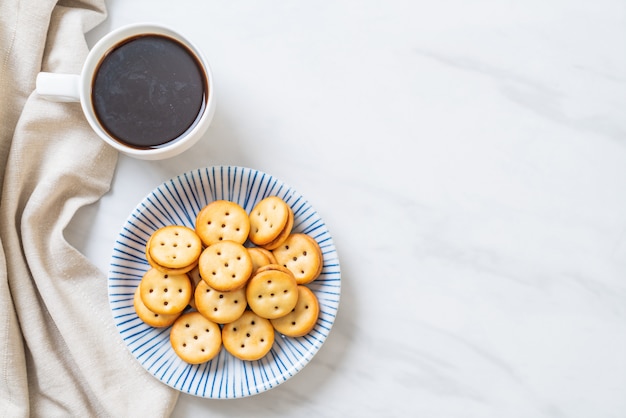 galletas con mermelada de piña