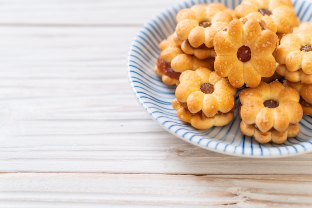 galletas con mermelada de piña