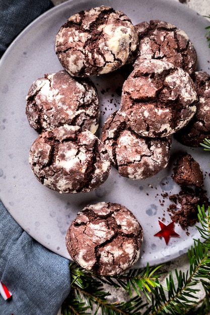 Galletas De Navidad Chocolate