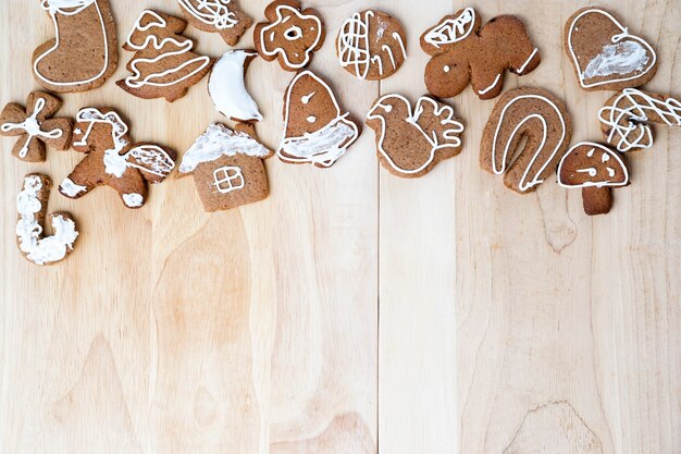 Galletas de Navidad Feliz Año Nuevo