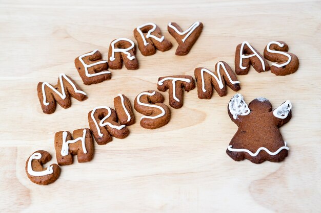 Galletas de Navidad Feliz Año Nuevo