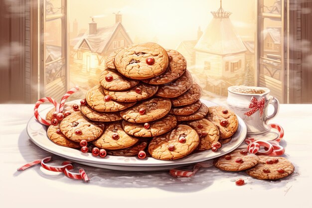 Foto galletas de navidad