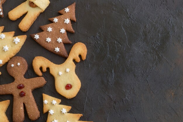 Galletas navideñas caseras para niños de varias formas