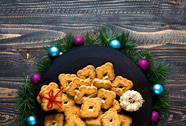 Galletas navideñas horneadas a mano