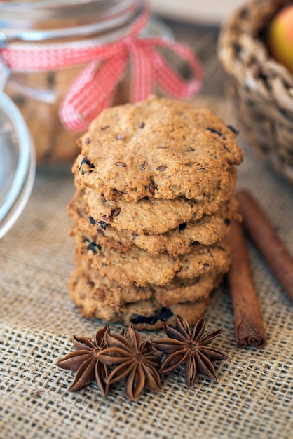 Galletas navideñas integrales