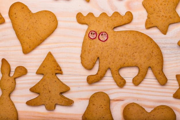 Galletas navideñas de jengibre