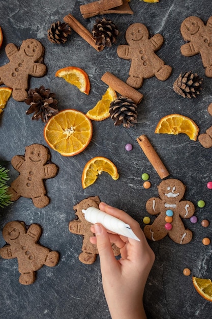 Foto galletas de pan de jengibre