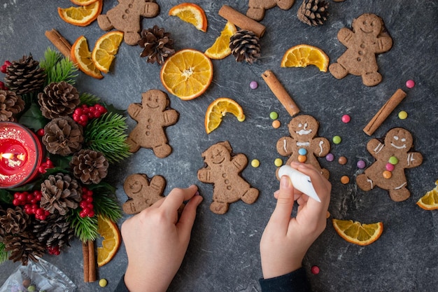 Foto galletas de pan de jengibre