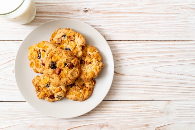 Galletas con pasas y almendras