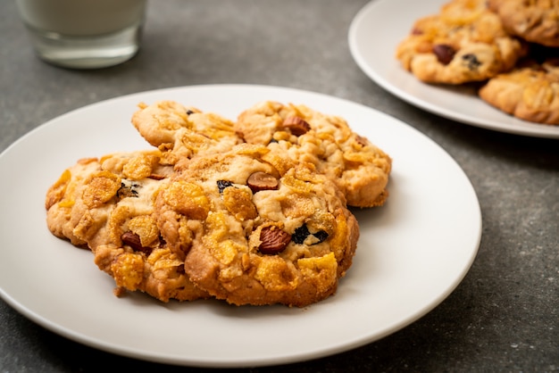 galletas con pasas y almendras