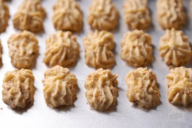 Galletas de pastel de Semprit. galletas islámicas para la tradición eid mubarak