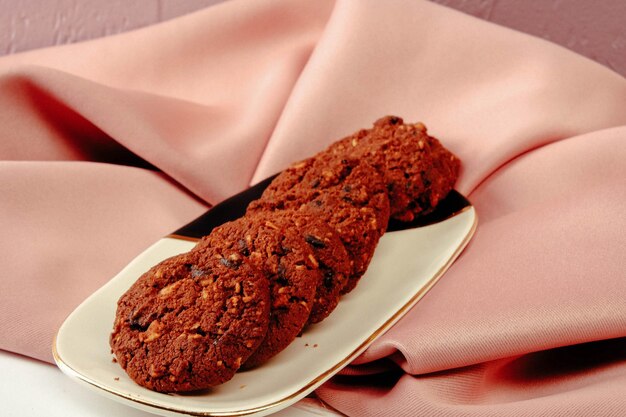 galletas con pepitas de chocolate negro