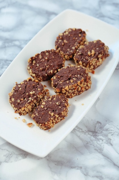 galletas con pepitas de chocolate negro