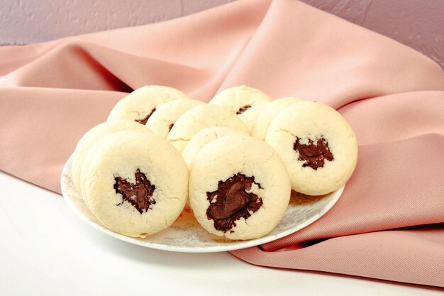 galletas con pepitas de chocolate negro