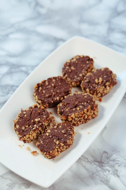 galletas con pepitas de chocolate negro