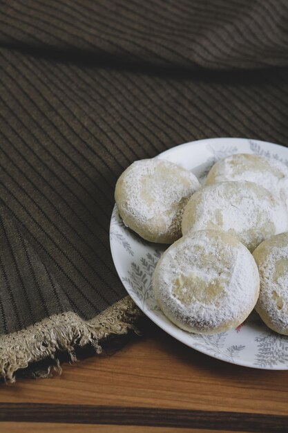 Foto galletas con pepitas de chocolate negro