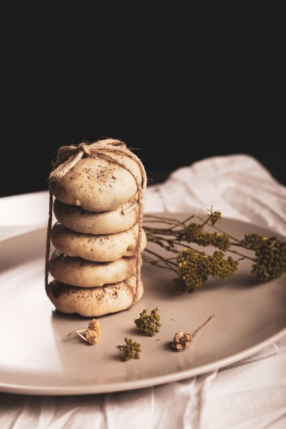 galletas con pepitas de chocolate negro