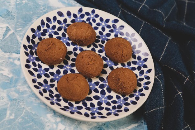 galletas con pepitas de chocolate negro