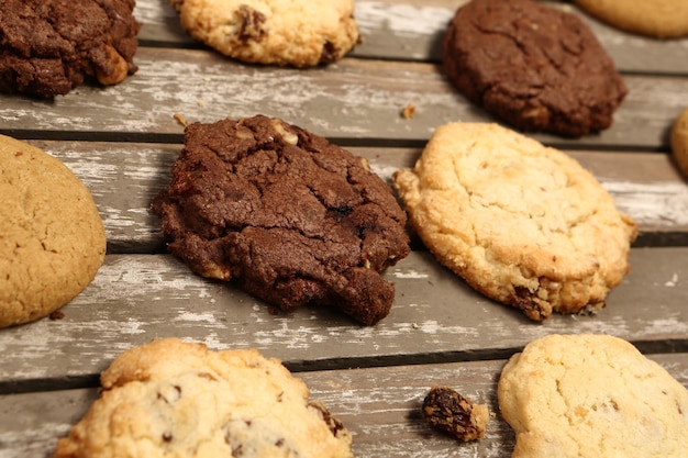 galletas con pepitas de chocolate negro