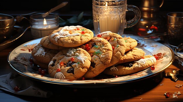 galletas picantes imágenes tradicionales y el hogar hecho hermoso.