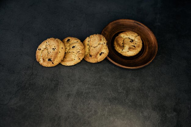 galletas en un plato