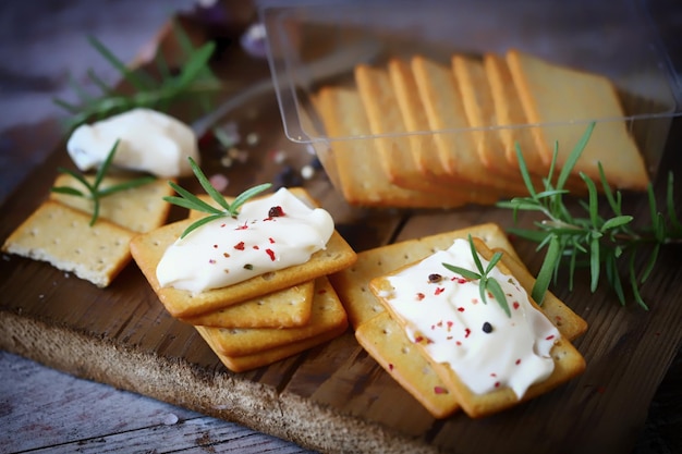 galletas con queso crema