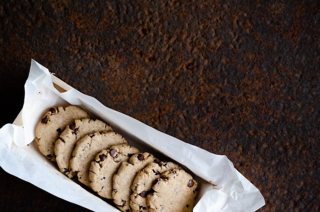 Galletas de vainilla y chocolate