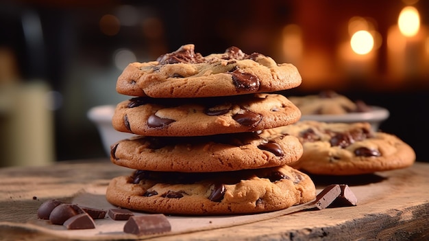 Galletas Veganas con Chips de Chocolate Irresistible Sweets