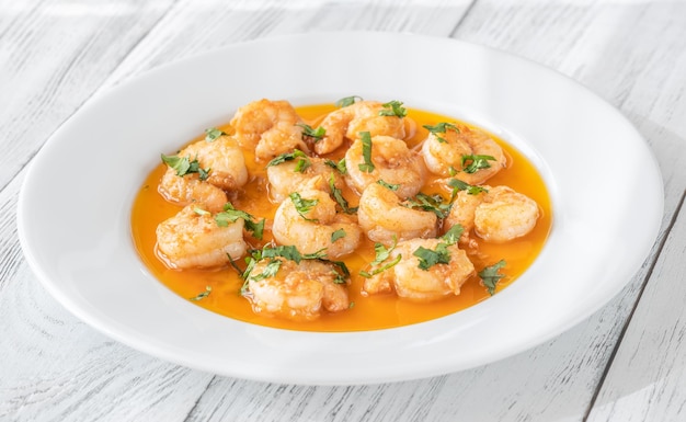 Gambas al ajillo