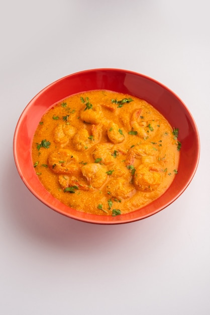 Gambas de Goa o camarones al curry o zinga masala también conocido como KolambiÃƒÂƒÃ‚Â‚ÃƒÂ‚Ã‚Â kalwanÃƒÂƒÃ‚Â‚ÃƒÂ‚Ã‚Â o Tikhle