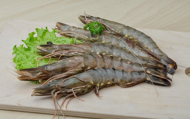 Gambas tigre crudas