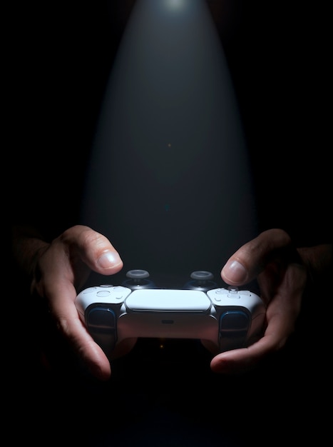 Gamecontroller der nächsten Generation mit Spotlight.