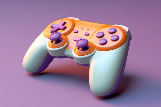 un gamepad 3d