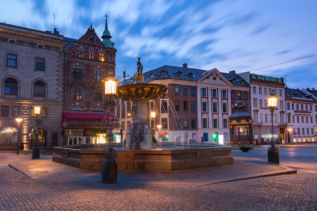 Gammeltorv o Mercado Viejo Copenhague Dinamarca