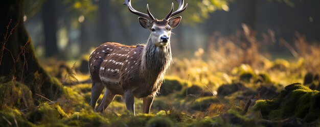 Gamo Dama dama ciervo macho