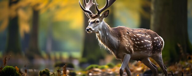 Gamo Dama dama ciervo macho