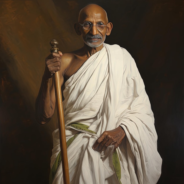 Gandhi Jayanti Gedenkfeier zur Hommage an Mahatma Gandhis Vermächtnis und Prinzipien